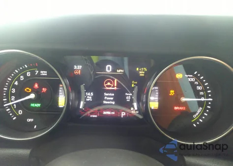 2022 Jeep Wrangler 4Xe Unlimited Sahara 4X4 z USA, uszkodzony, nr VIN 1C4JJXP62NW136932